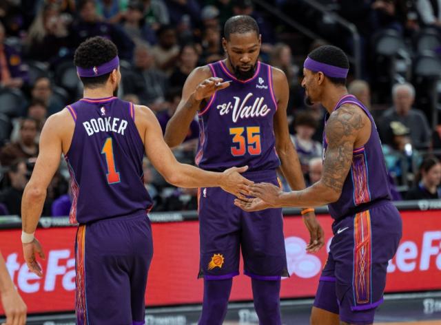 开云体育在线观看-三巨头第三次合体便刷出队史纪录 太阳终见曙光